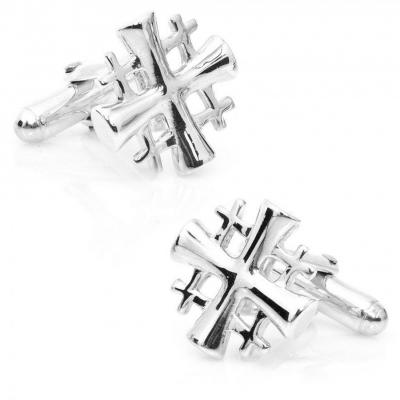 Silver Tone Cut Out Jerusalem Cross.JPG